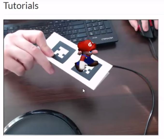 Website Based Augmented Reality Using Black Square Markers Website Based Augmented Reality Using Black Square Markers