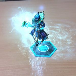 Augmented Reality Virtual Joystick Character Control